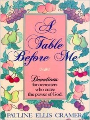 cover image of A Table Before Me